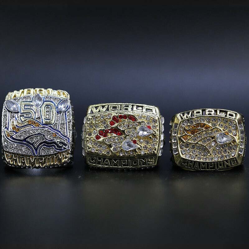 SuperBowl Rings for the Denver Broncos